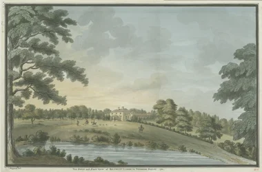 Needwood – Brickley Lodge: vízfestmény, 1786
