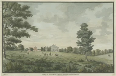 Needwood – Brickley Lodge: vízfestmény, nd [1786]
