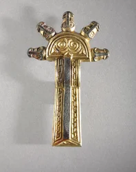 Fibulae pár, alemann, 500-600-as évek