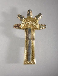 Fibulae pár, alemann, 500-600-as évek