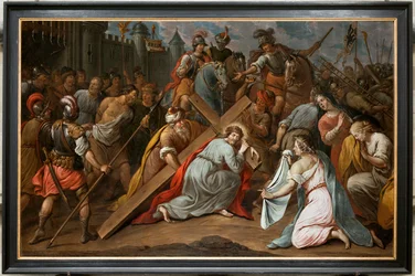Plébániatemplom (Szent Márton plébániatemplom). festmény.