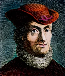 Baruch Spinoza holland filozófus portréja (metszet)