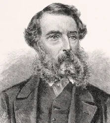 Edward John Eyre portréja (metszet)