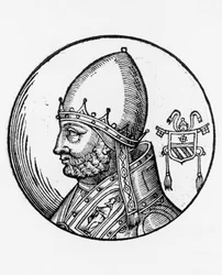III. Miklós portréja (Giovanni Gaetano Orsini, 1216-1280 körül)