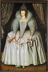Egy hölgy portréja, Elizabeth Howard néven, 1595-1605 körül