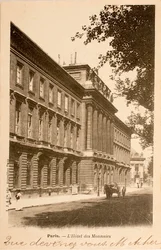 Képeslap/Hotel des Monnins/Párizs/Seine/Ile de France/Franciaország