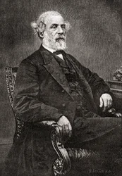 Robert Edward Lee, a The Century Magazine-tól, 1887-ben megjelent (metszet)