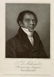 SD. Mahomed, samponozó sebész, Brighton 1826