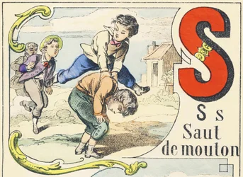 S: leapfrog – Games Alphabet, 1890 körül (illusztráció)