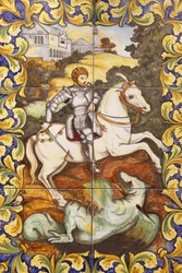 Saint-George megöli a sárkányt, , Malte