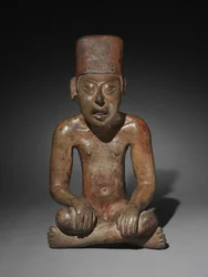 Ülő alak, Oaxaca, Kr.e. 300-700