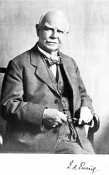 Sir James Alfred Ewing, mérnök és fizikus, 1920-as évek
