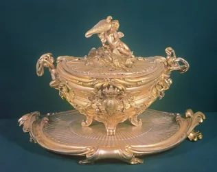 Levestorony, XV. Lajos, Erzsébet orosz császárnő (1709-62) számára készített, F.T.Germain, Párizs