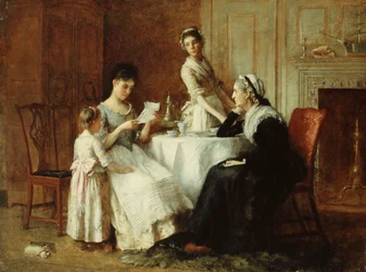 A régóta várt levél, 1890