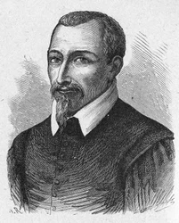 Olivier de Serres vegyész, 1880 körül (metszet)