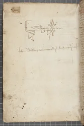 Tractat[us] sancti Augustini, írta Hippói Ágoston (toll és tinta papíron)
