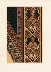 Boltozat a San Francesco-bazilikában, Assisiben