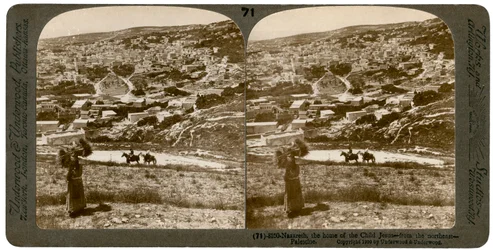 Názáret, északkelet felől nézve, Palesztina, 1900.
