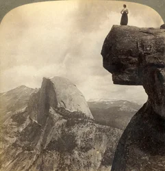 A Natures legnagyobb tájára néző kilátás – a Glacier Point N.E. Yosemite Valley, Cal., 1902.