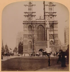 Westminster Abbey, London, Anglia, 1896.