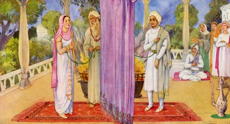 Hindu indiai esküvő, 1941