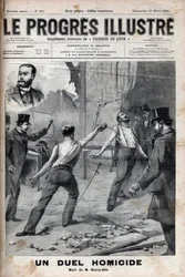 Halálos párbaj - 1895. március 1-jén párbajra került sor karddal a Francia Afrika Bizottság két, korábban jó barátságban lévő tagja, Alfred Le Chatelier és Hippolyte Percher, alias Harry Alis között, és ez