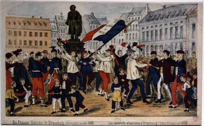 Elzászi hadkötelesek, Place Kleber Strasbourgban
