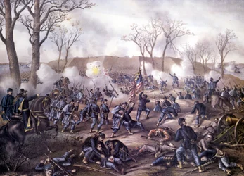 Amerikai polgárháború (1861-1865): Az első Fort Donelson-i csata (Tennessee) február 16.