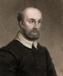 Andrea Palladio (1508-1580) - metszet - XIX