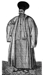 Örmény férfi a XIX.