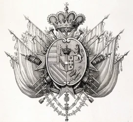 Toszkána fegyverei, 19. század eleje. Toszkánai Lipót.
