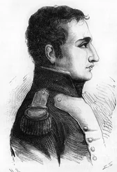 Charles Angelique François Huchet de La Bedoyère. (1786-1815). Napóleon marsallja, táborsegéd, Franciaország peer.