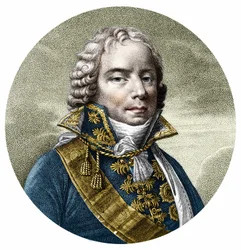 Charles Maurice de Talleyrand Périgord (1754-1838), francia politikus, metszet a XIX.