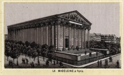 Madeleine-templom Párizsban.
