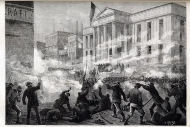 Az 1884-es cincinnati bírósági zavargások - egy zendülés, amely egy hírhedt gyilkossági per utáni esküdtszéki emberölési ítélet után tört ki, 1884. március 28.