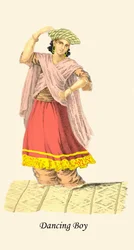 Táncoló fiú