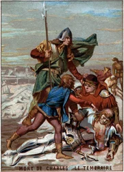 Temeraire Károly (1433-1477), burgundi herceg halála