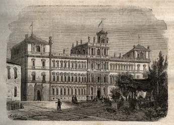 Modenai hercegi palota a 19. században - A hercegi palota 1634 - Modene hercegi palota