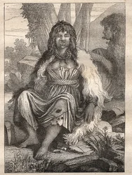 Jean Francois Galaup de La Perouse (1741-1788) világkörüli expedíciója (1785-1788): a francia (alaszkai) kikötő női típusai – az illusztráció a „Les Grands Mariners du 18th century” című filmből vett.