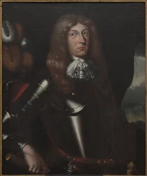 Ferdinand Kettler, duc de la Courlande Semigalie - Ferdinand Kettler (1655-1730), Kurland és Szemgallia hercegének portréja, Anonymous . Olajfestmény. Mérete: 90x75 cm. Nemzeti Múzeum Stockholm