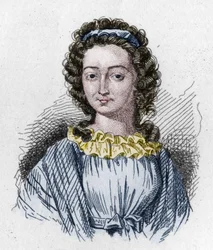 1789-es francia forradalom: Melle (Mademoiselle) (Marie) de Sombreuil (1774, 1823), a forradalom hősnőjének portréja.