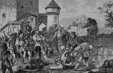 Német parasztháború (1524-1526): Maichau várának ostroma után
