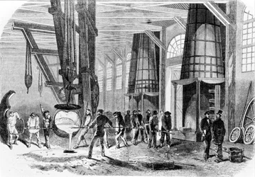 Grenelle öntöde 1885-ben.