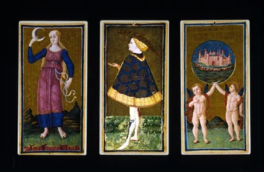 Olasz tarot. Bonifacio Bembo Brera tarotja