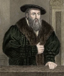 Johannes Kepler (Keppler) 1571-1630 - metszet - XIX.