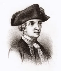 Chastellux lovagja, François Jean, Chastellux márki (1734 - 1788), francia író és katona portréja - grav. 19. század.