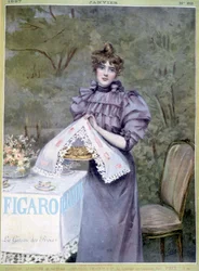 A király tortája, Frédéric Vallet – a „Figaro Illustré” című filmben, 1897. jan.