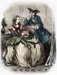 XV. Lajos és Madame de Pompadour, Jeanne Antoinette Poisson (1721-1764) (Marquise de Pompadour) – Franciaország történelmében, L.-P. Anquetil