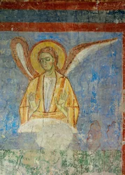 A felső-ausztriai Lambach bencés kolostor templomának freskói (freskó)