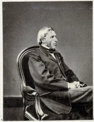 Louis-Joseph Gay-Lussac (Louis Joseph Gay Lussac) fényképes portréja 1848-ban